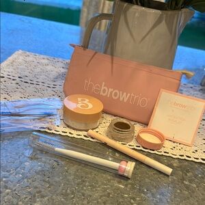 Brow Kit - Brown (priced as is without pomade in price as it may be too dry)